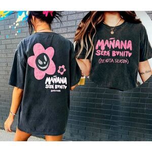 Karol G Manana Sera Tour 2023 2 Sided Latin Fan T-Shirt